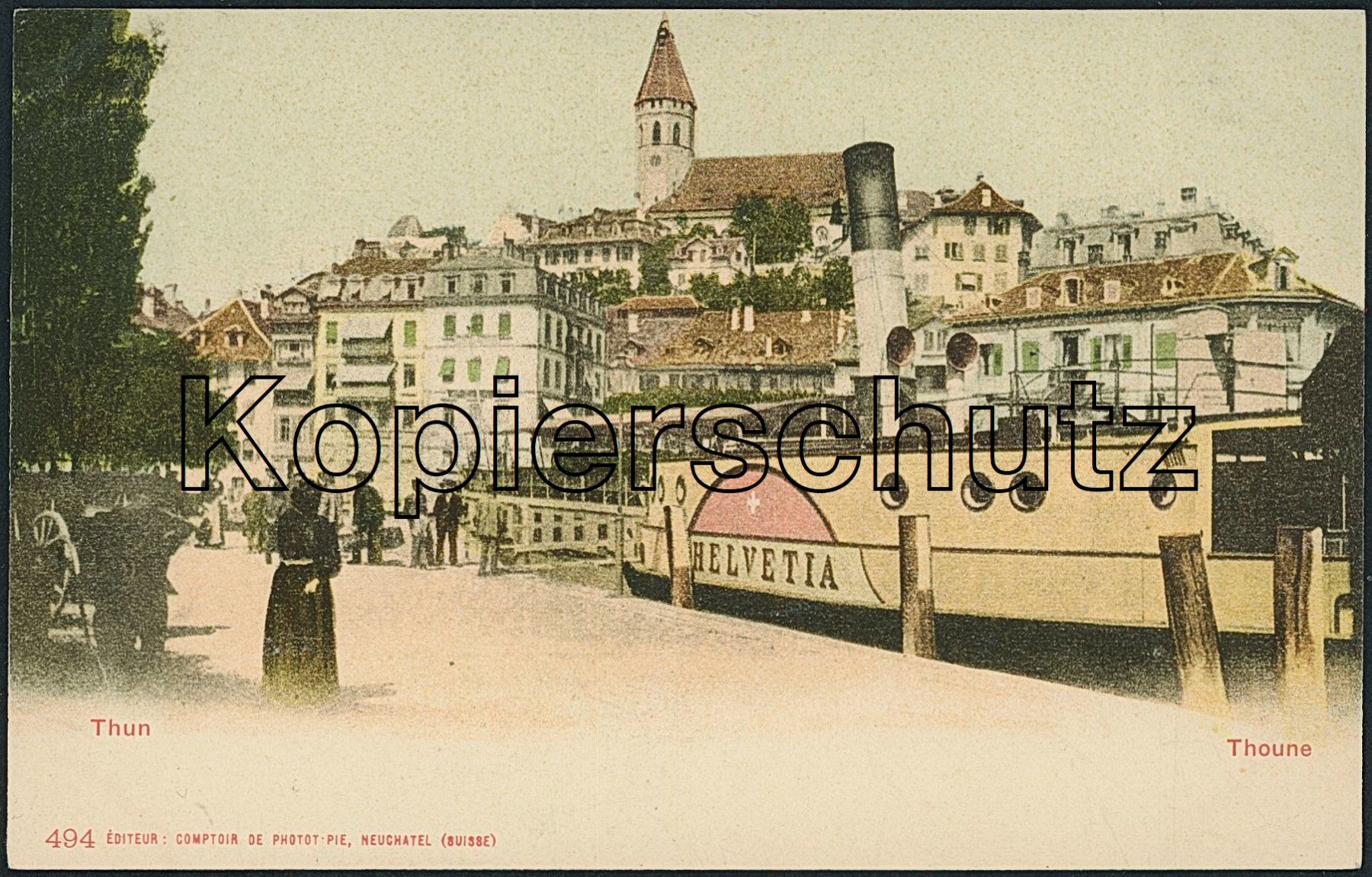 Cartes postales: BE Thun - Schiff - Thunersee – Neuf (Voir description) à Schindellegi par Jonathan77