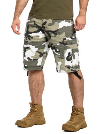 Brandit Vintage Shorts Cargo Gr. M Urban Camo NEU & OVP
