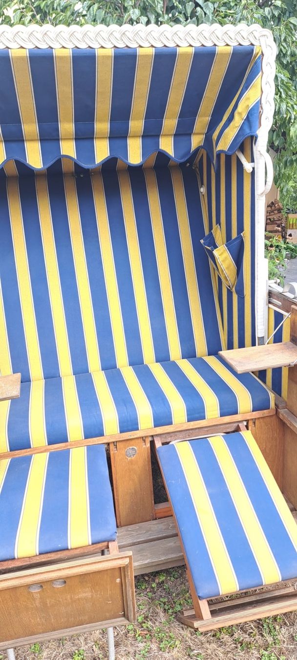 Chaises longues: Strandkorb – D'occasion à Arlesheim par Entenbein 3