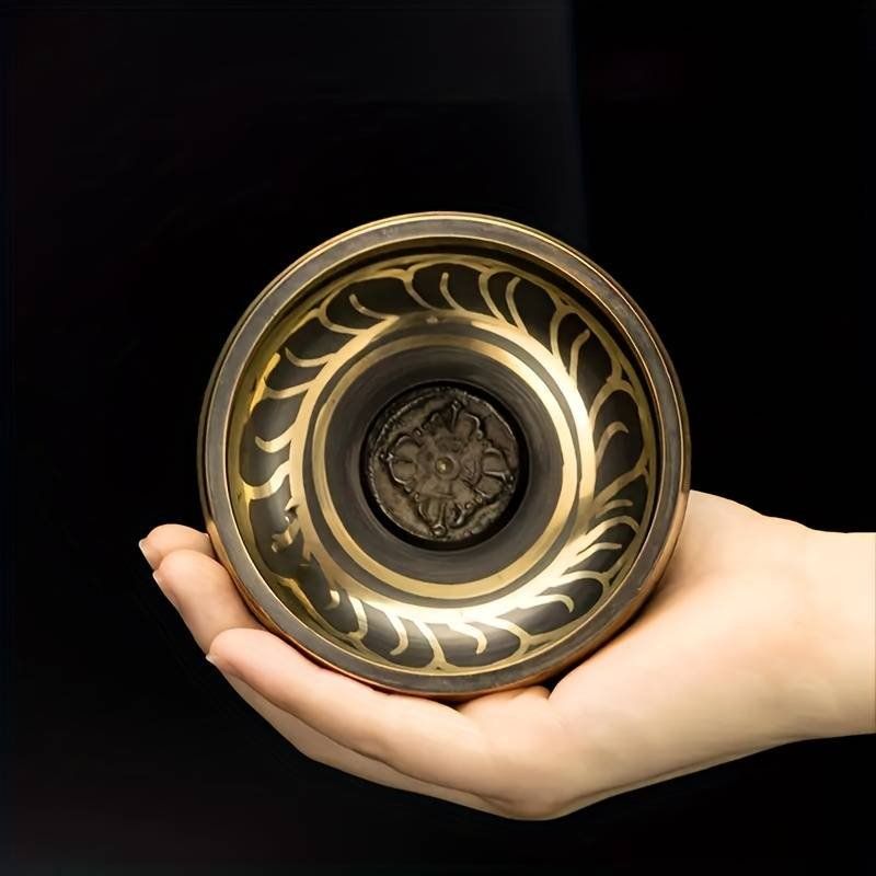 Strumenti musicali: Authentische nepalesische Klangschale - D 11.5 cm – Nuovo e nell'imballaggio originale da Zürich venduto da Mark_Hi-Tech 4