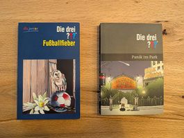 Die drei ??? - Fußballfieber & Panik im Park (2 Bücher)