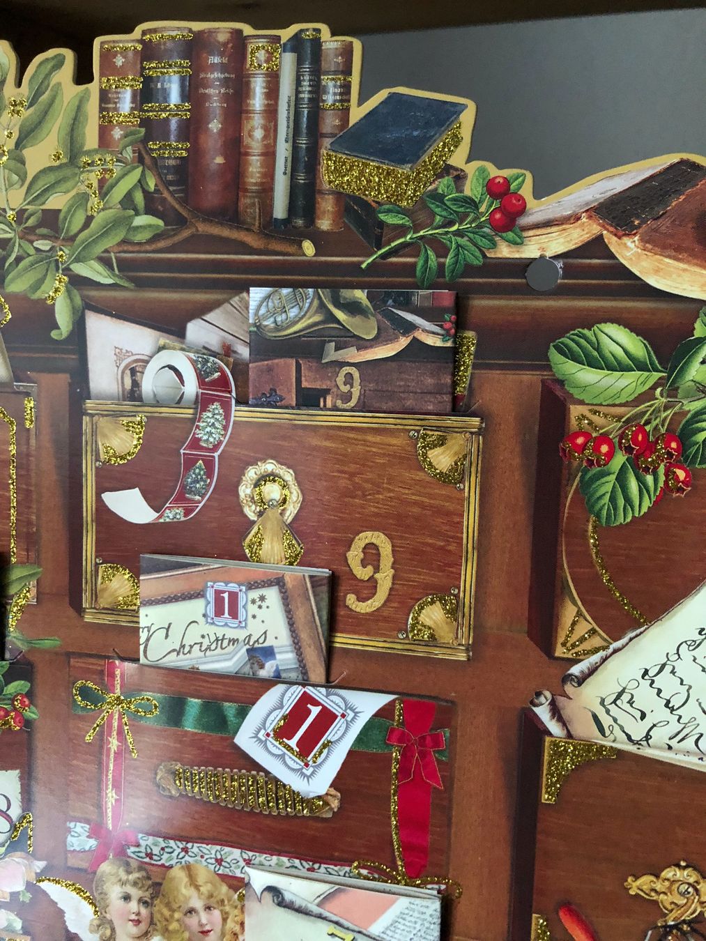 Kalender: wunderschöner, nostalgischer Adventskalender – Neu und originalverpackt aus Ittenthal von Hwaggis 1