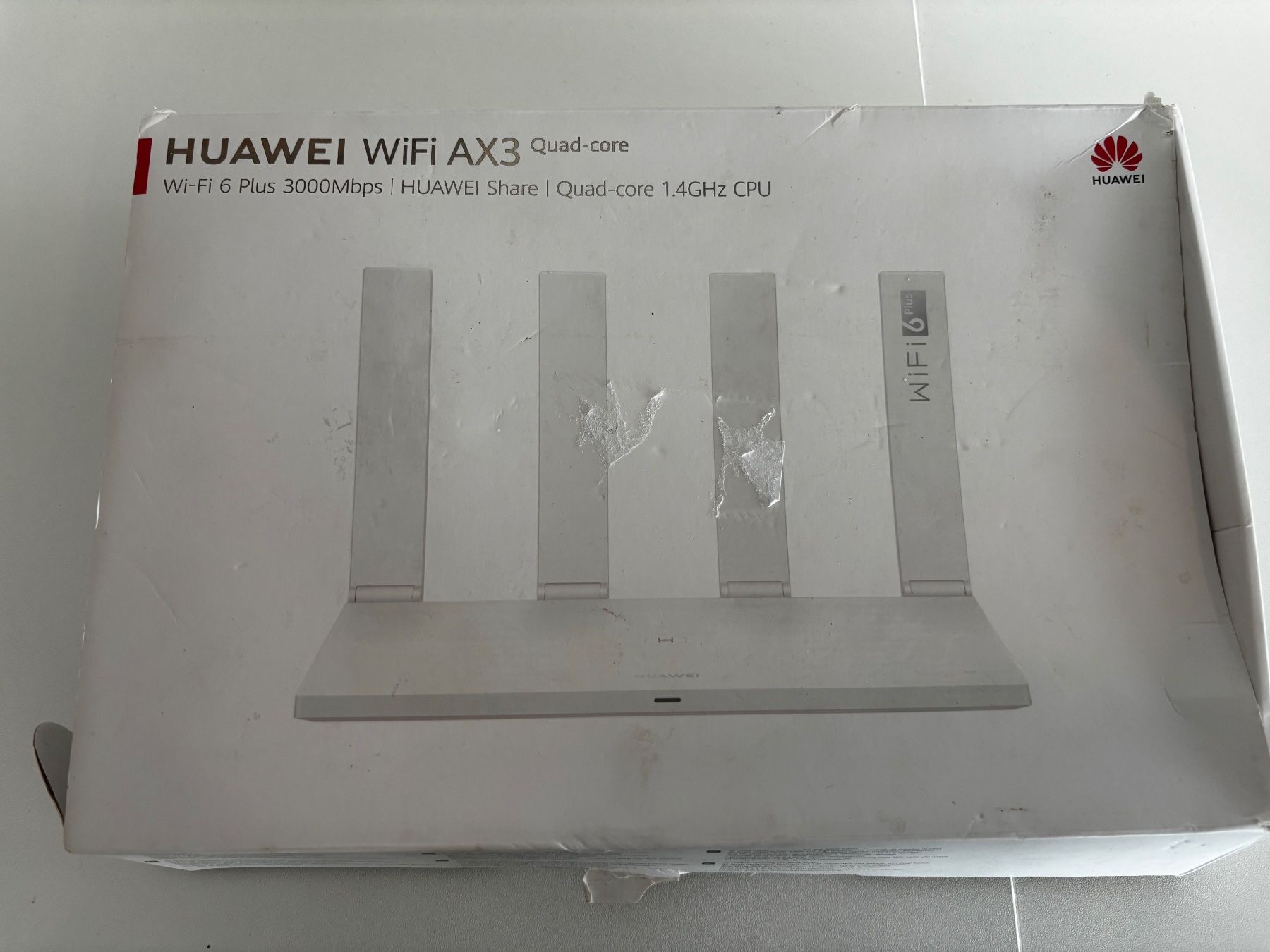 Huawei Modem & Router: HUAWEI WiFi AX3 Quad-core Router WiFi 6 Plus – Usato da Frauenfeld venduto da Staatsanwaltschaft 1