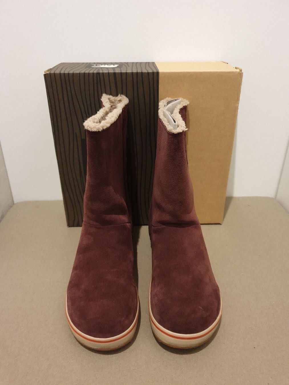 Sorel Scarpe da donna: SOREL GLACY REDWOOD SEQUOIA      Gr. 36  /  22 cm – Nuovo e nell'imballaggio originale da Zürich venduto da LIQUIDATOR.CP 2