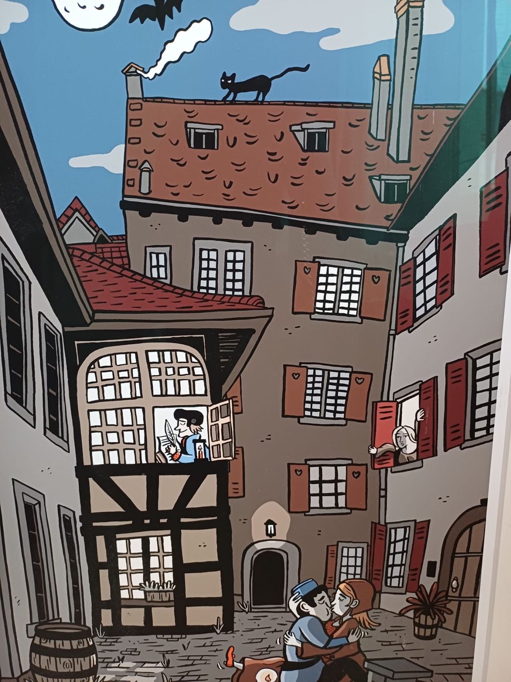 Posters & Illustrations: Kunstprojekt Hotel Basel – D'occasion à Basel par tim_h5p9 1