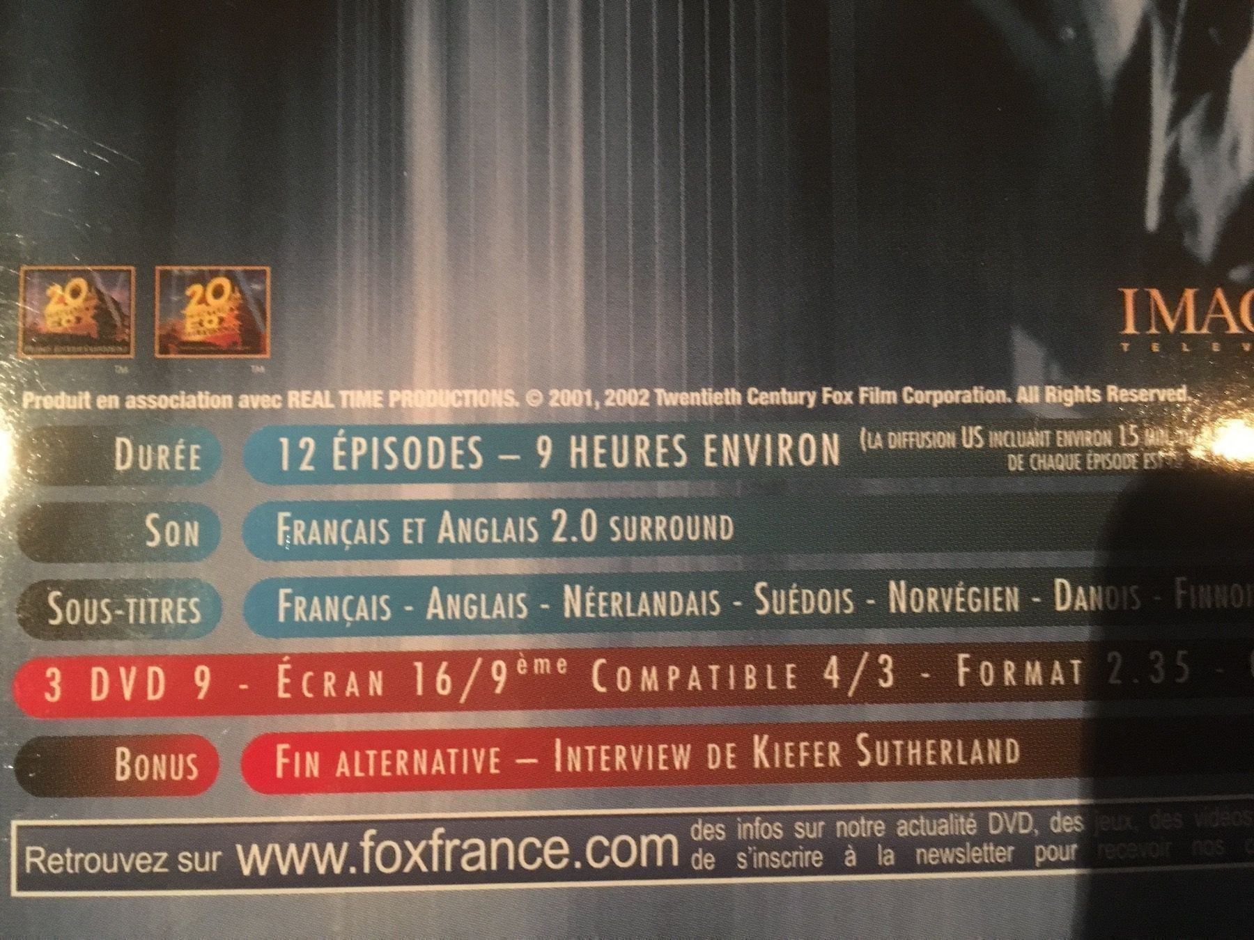 Tutti i DVDs: 24 heures chrono -  Saison 1 / Partie 2 – Usato da Basel venduto da magot58 4