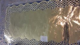 Tortenuntersetzer Rechteckig gold 3 stkk36
