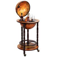Globusbar Minibar Weltkugel Bar HOLZ NEU!!