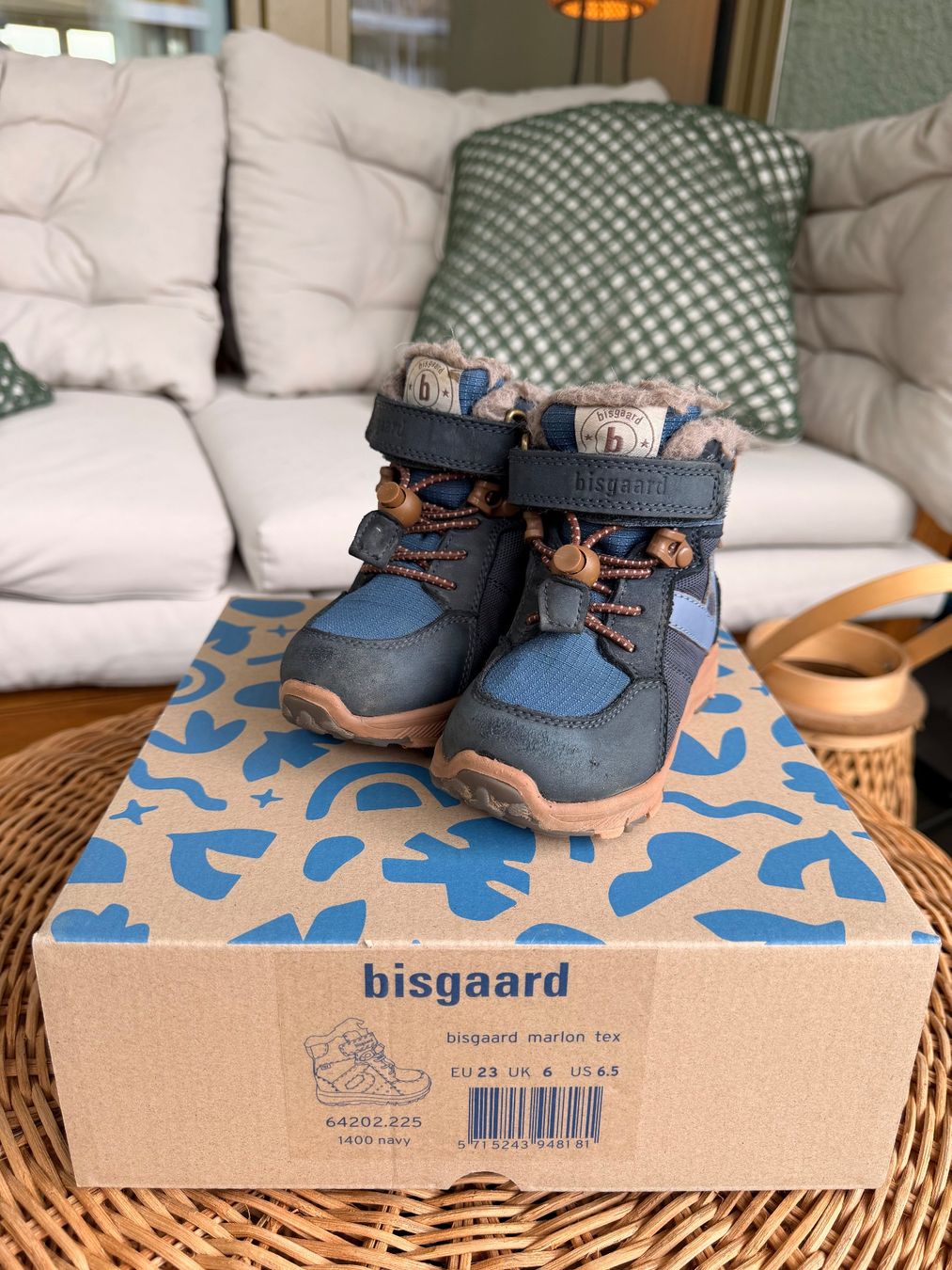 Bisgaard Scarpe da uomo: Bisgaard Winterstiefel Marlon Tex Gr. 23 Navy – Usato da Winterthur venduto da stephan.simon