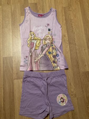 Shorty Pyjama Disney Prinzessinnen Gr. 128