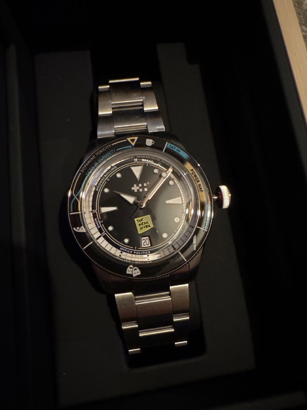 Christopher Ward Uhren: Christopher Ward Desk Diver Seconde Seconde – Neu und originalverpackt aus Zürich von Watchconnaisseur