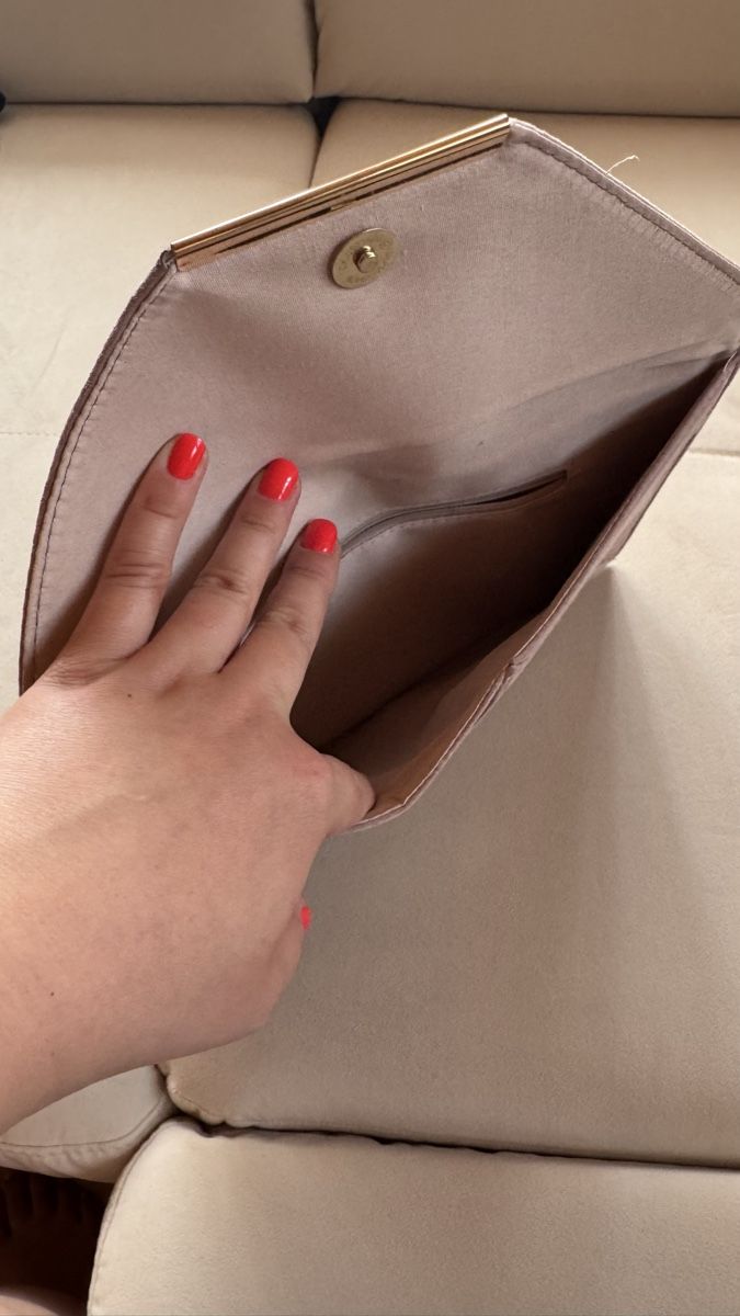 Borse da donna: Puder-Rosa Clutch – Nuovo (secondo la descrizione) da Surcasti venduto da Lenkita 3
