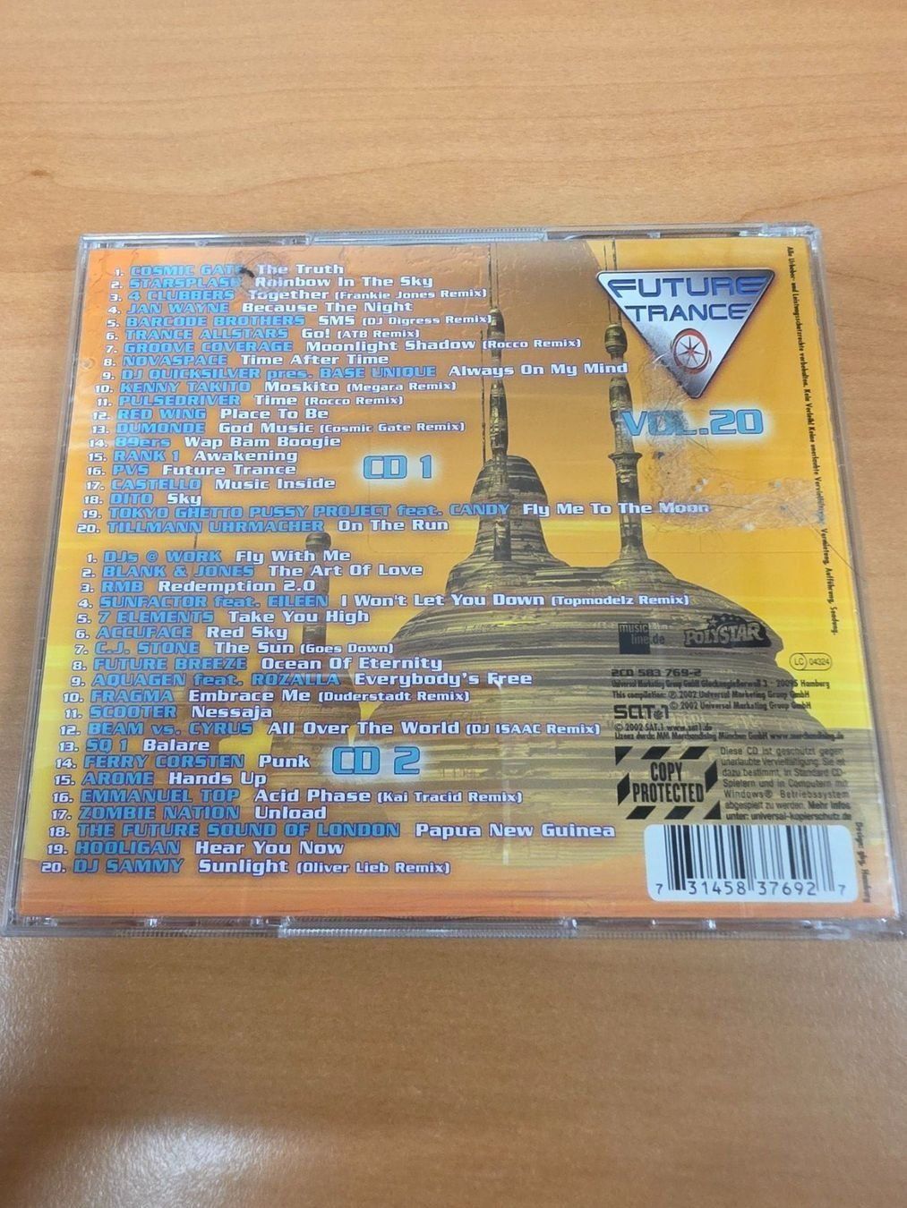 2 CD - Various – Future Trance Vol.20 (2002) (Gebraucht) in Biberist ...