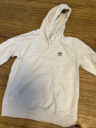 Adidas Kapuzenpulli beige Grösse S