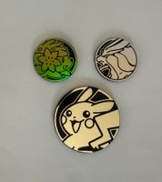 Pokemon Münzen (Pikachu, Shaymin und Suicune)