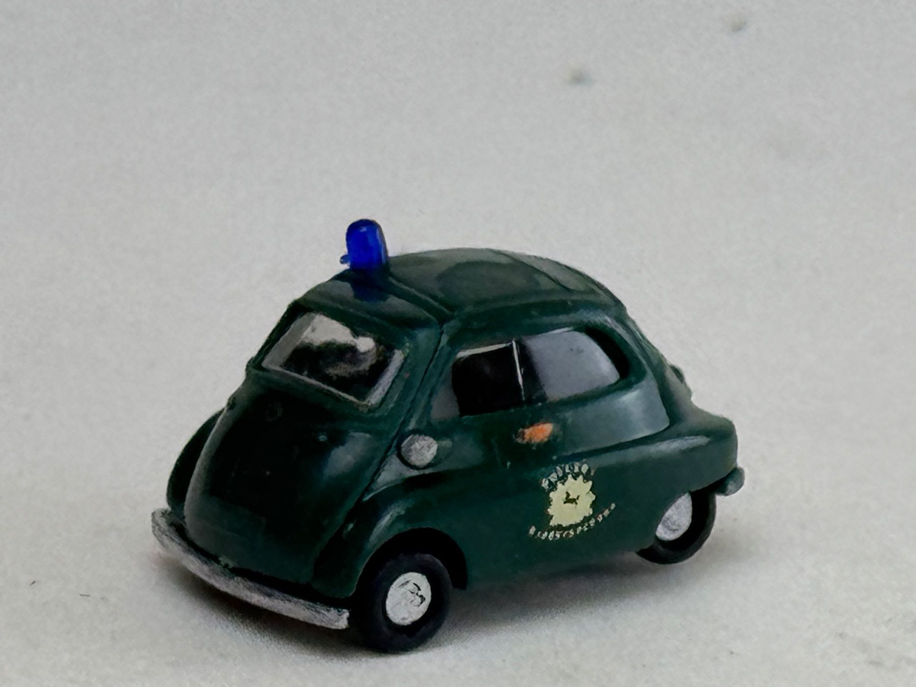 BMW Modellini d'auto: GB5- IMU BMW Isetta Polizei – Usato da Elm venduto da Wikmtz