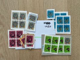 Pro Patria Marken ab 1940 sortiert nach Jahrgang