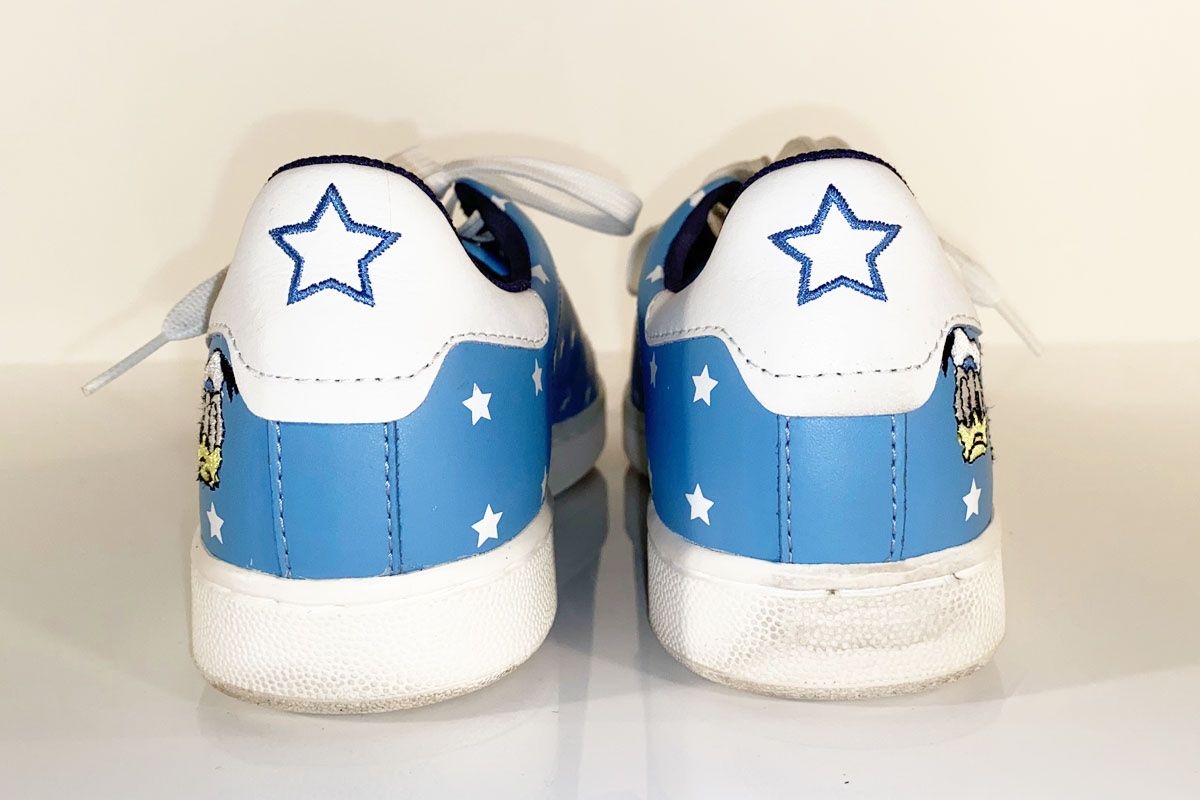 Scarpe da donna: Moaconcept Donald Duck Sneakers hellblau Gr. 39 – Usato da Ballwil venduto da ClassicGallery 3