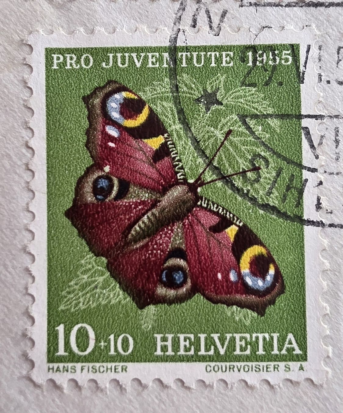 Alle Briefmarken: Pro juventute Abarten ( Brief )  – Gebraucht aus Bern von Kocholo 4