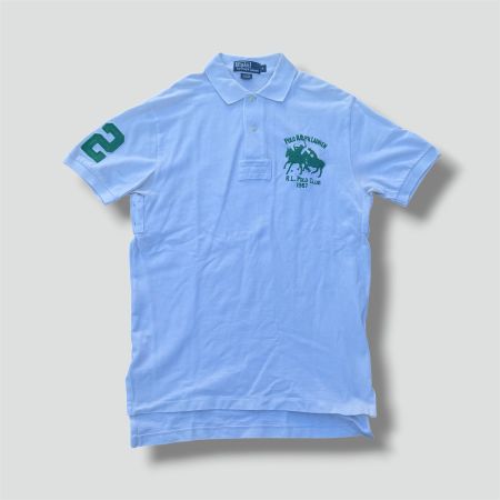 Polo Ralph Lauren white vintage poloshirt streetwear S shirt