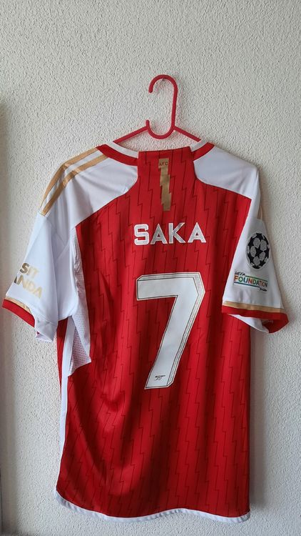Arsenal FC Heimtrikot Cl-Edition Saka Gr. L (Neu und originalverpackt ...