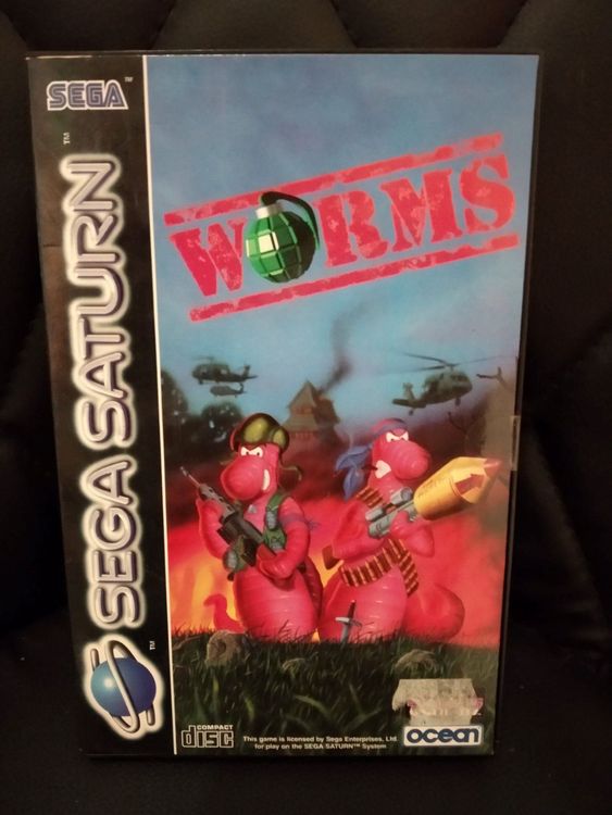Worms Sega Saturn - Prix - Photo - Présentation - Full Set