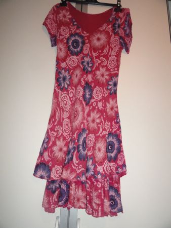 BAUMWOLLE - SOMMERKLEID GR. S / M  ***