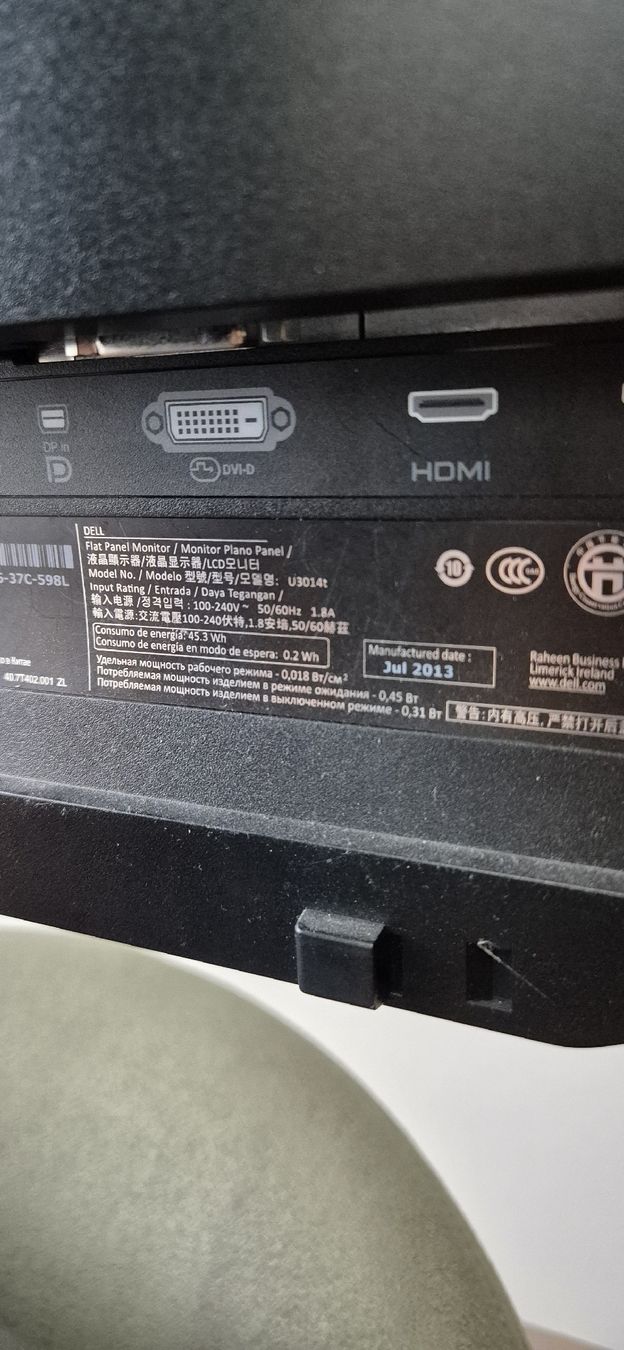 Dell Monitor: Monitor Marke DELL 29 Zoll – Usato da Emmenbrücke venduto da Jenni36 3