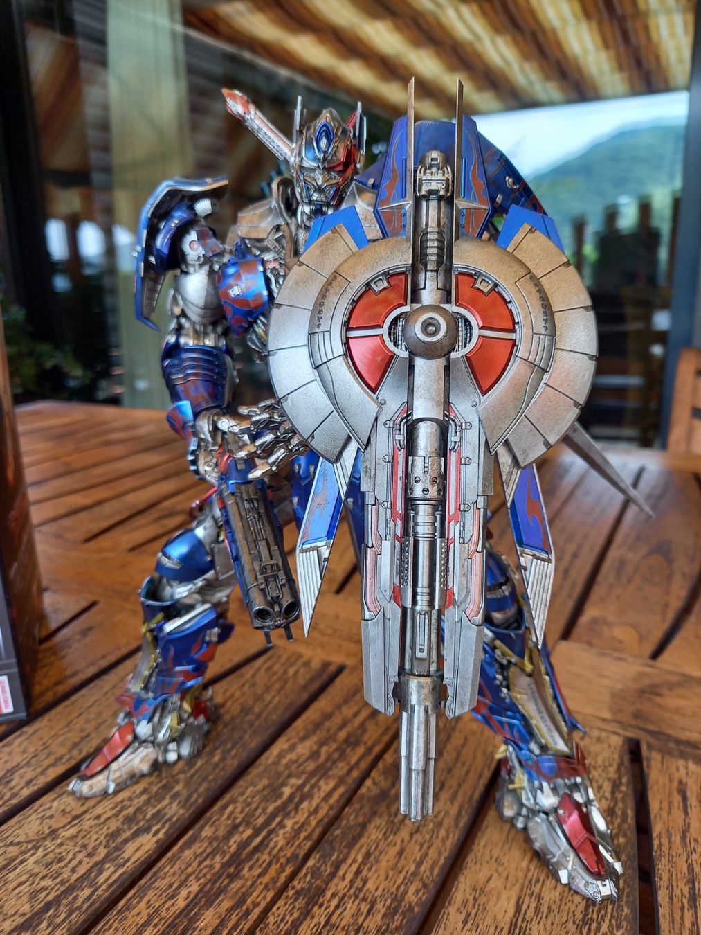 Hasbro Statuette: Threezero DLX Transformers Nemesis Prime The Last Knight – Nuovo (secondo la descrizione) da Caslano venduto da mecha_gundam 4