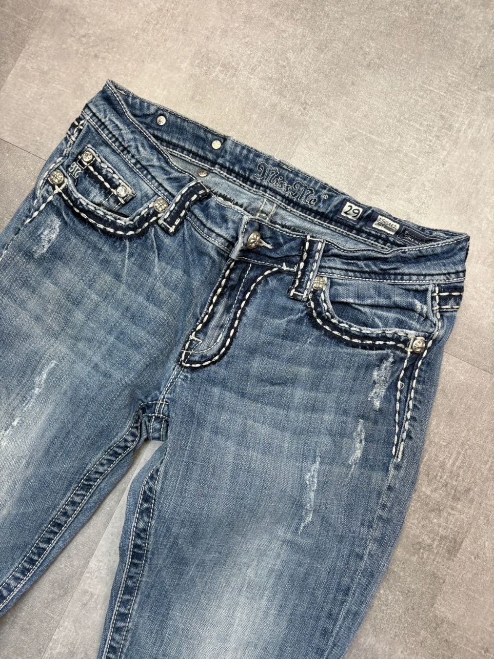 Jeans: Miss Me Bootcut Flared Jeans - Grösse L/29 – Neu (gemäss Beschreibung) aus Werdenberg von hase.vintage 3
