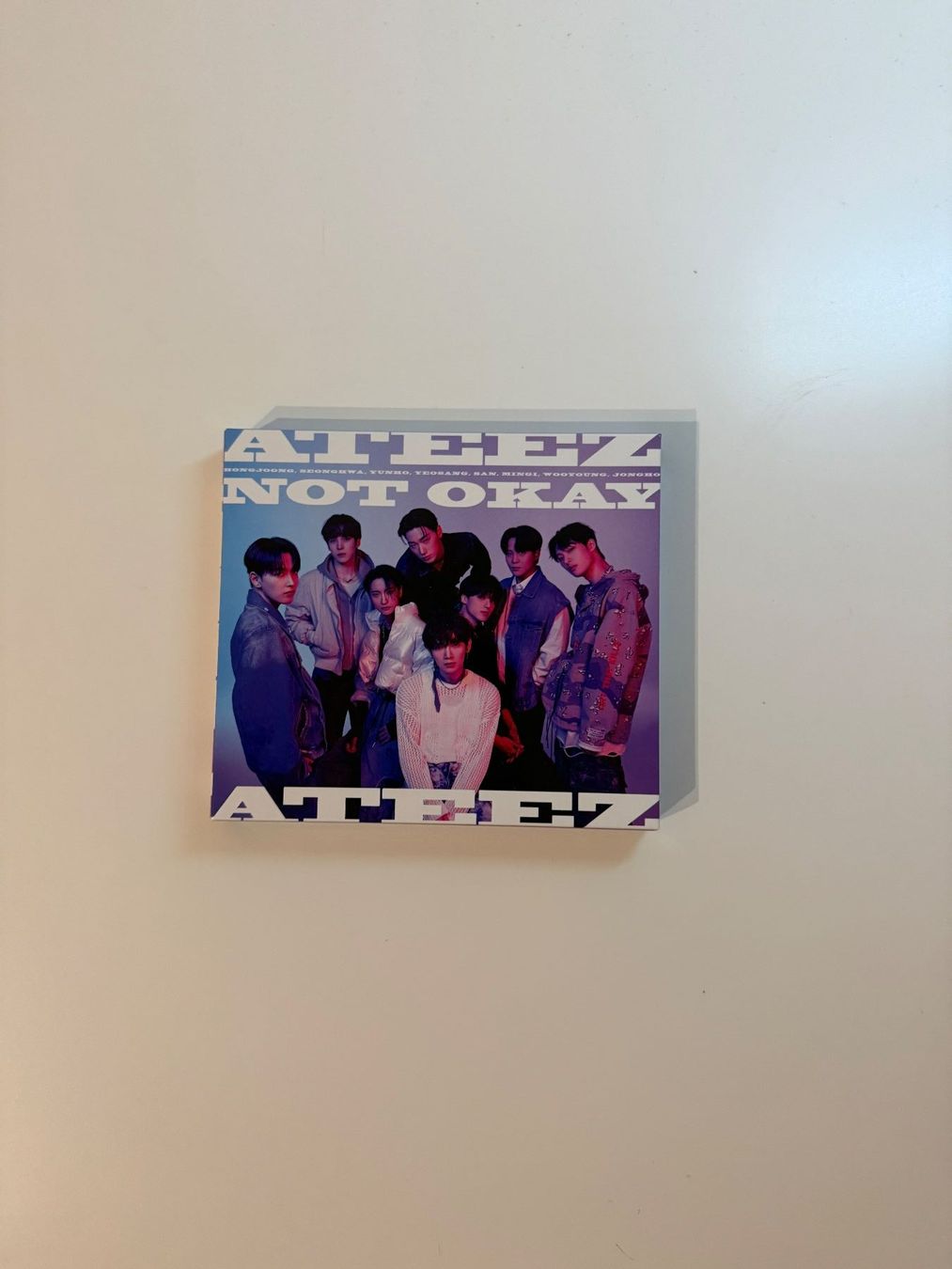 CD: Ateez Not Okay CD – Usato da Frauenfeld venduto da zoeyeoz 1