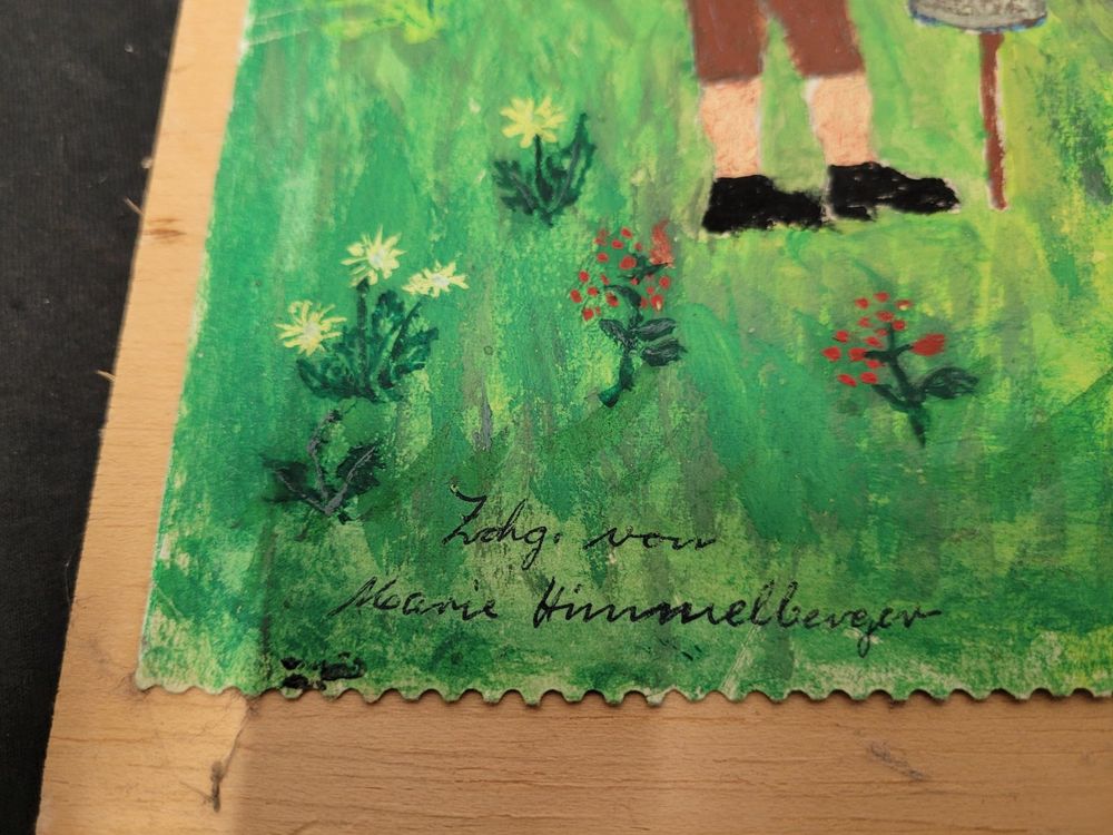 Alte Appenzeller Zeichnung Himmelberger | Kaufen auf Ricardo