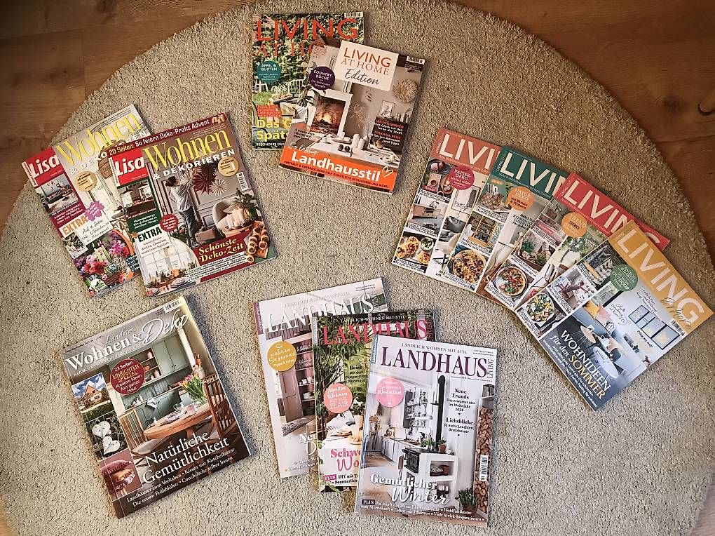 Riviste & Magazine: Wohnmagazine 15 Stück – Usato da Happerswil venduto da angela_schlatt