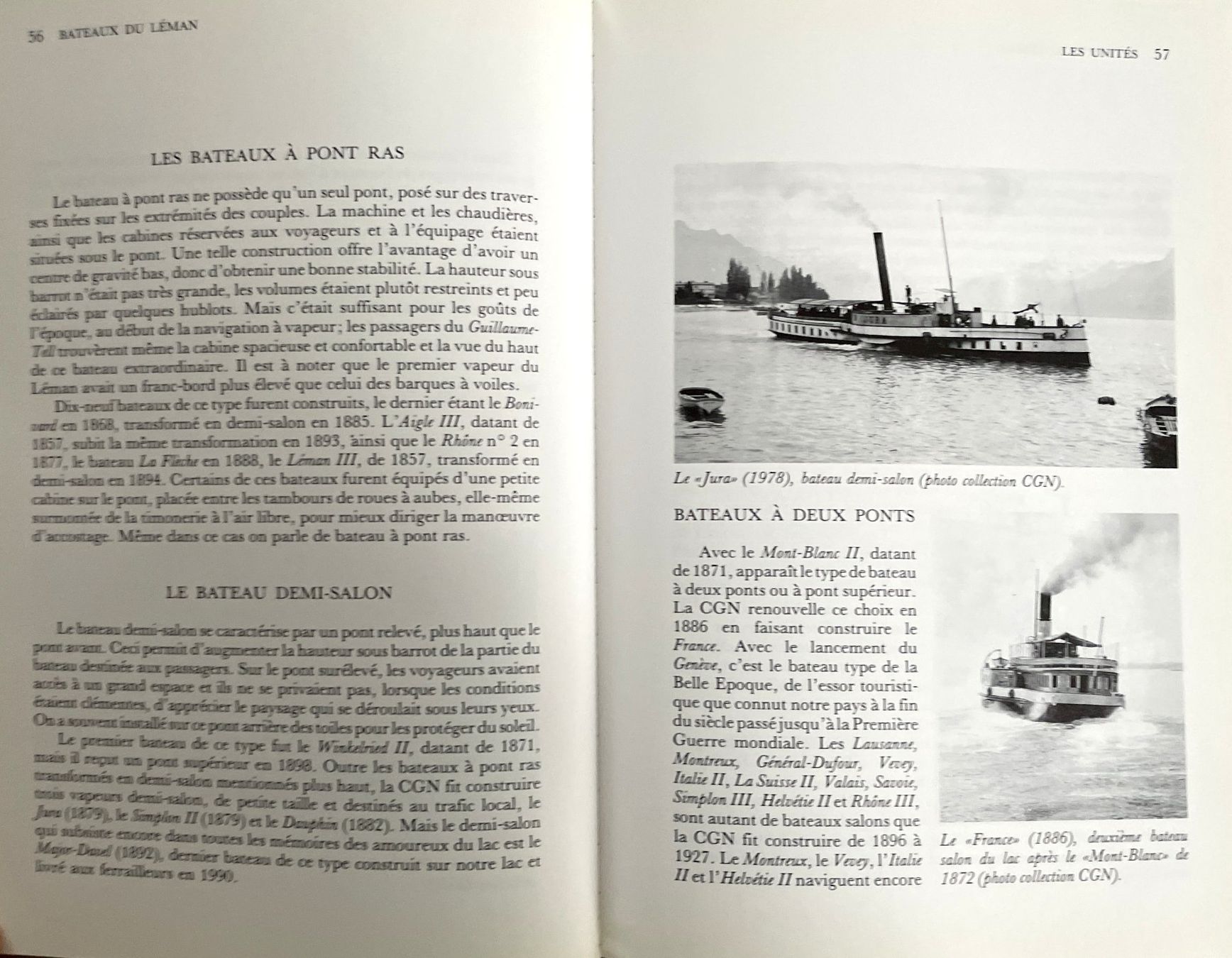 Libri: Bateaux du Léman - Deux siècles de navigation – Usato da Savagnier venduto da Ne2065 2