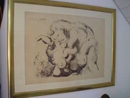 Lithographie von Pablo Picasso