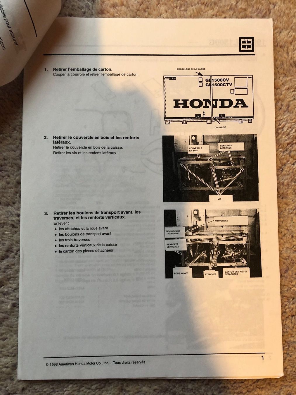 Honda Chopper: Honda GL 1500 C – Usato da Morrens VD venduto da kawah2 1