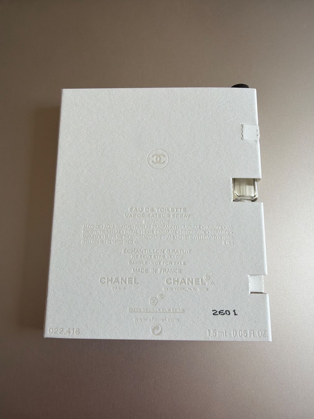Chanel Parfums & Eau de Toilette: Chanel Paris Biarritz - Échantillons Eau/douche/lait – Neuf avec emballage d'origine à fey par Caductilometre 2