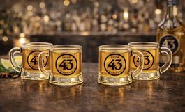Licor 43 Minibeer Glas 4er Set Shotglas