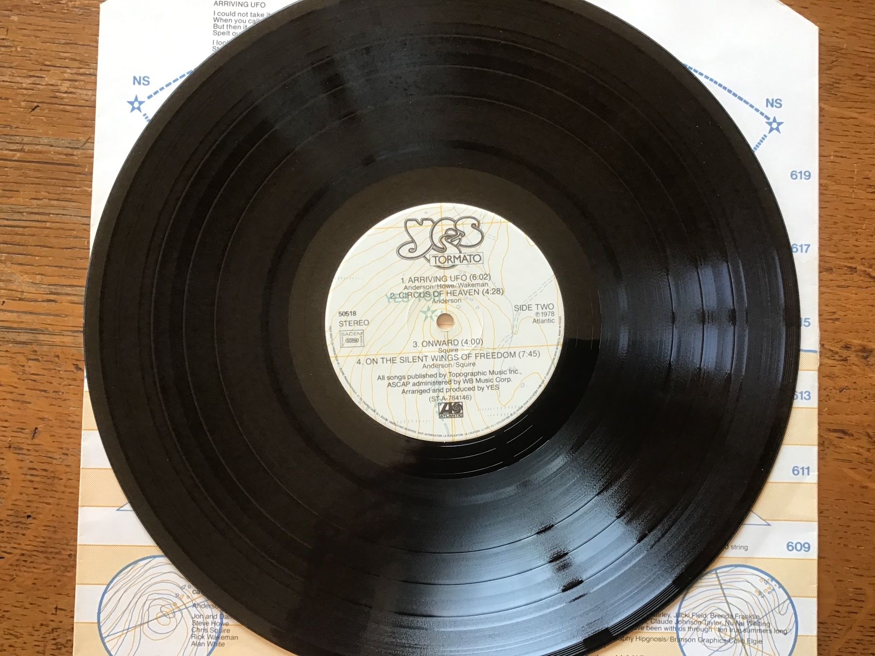 Vinyles: LP Yes – D'occasion à Fully par Ruby97 5
