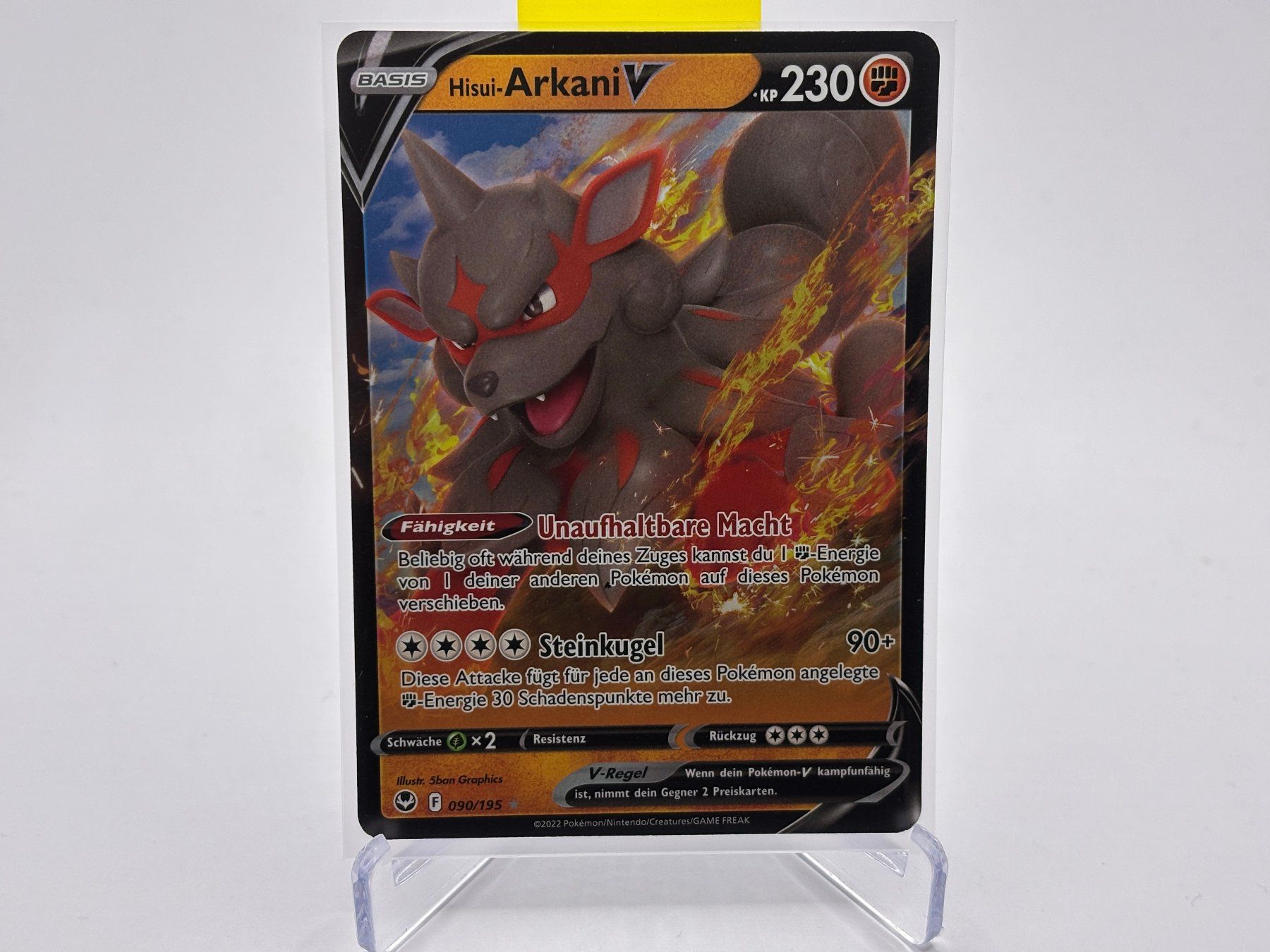 Pokémon Sammelbilder & Trading cards: Silberne Sturmwinde - Hisui-Arkani V  (SIT 90) - DE – Neu (gemäss Beschreibung) aus Allschwil von Bullach