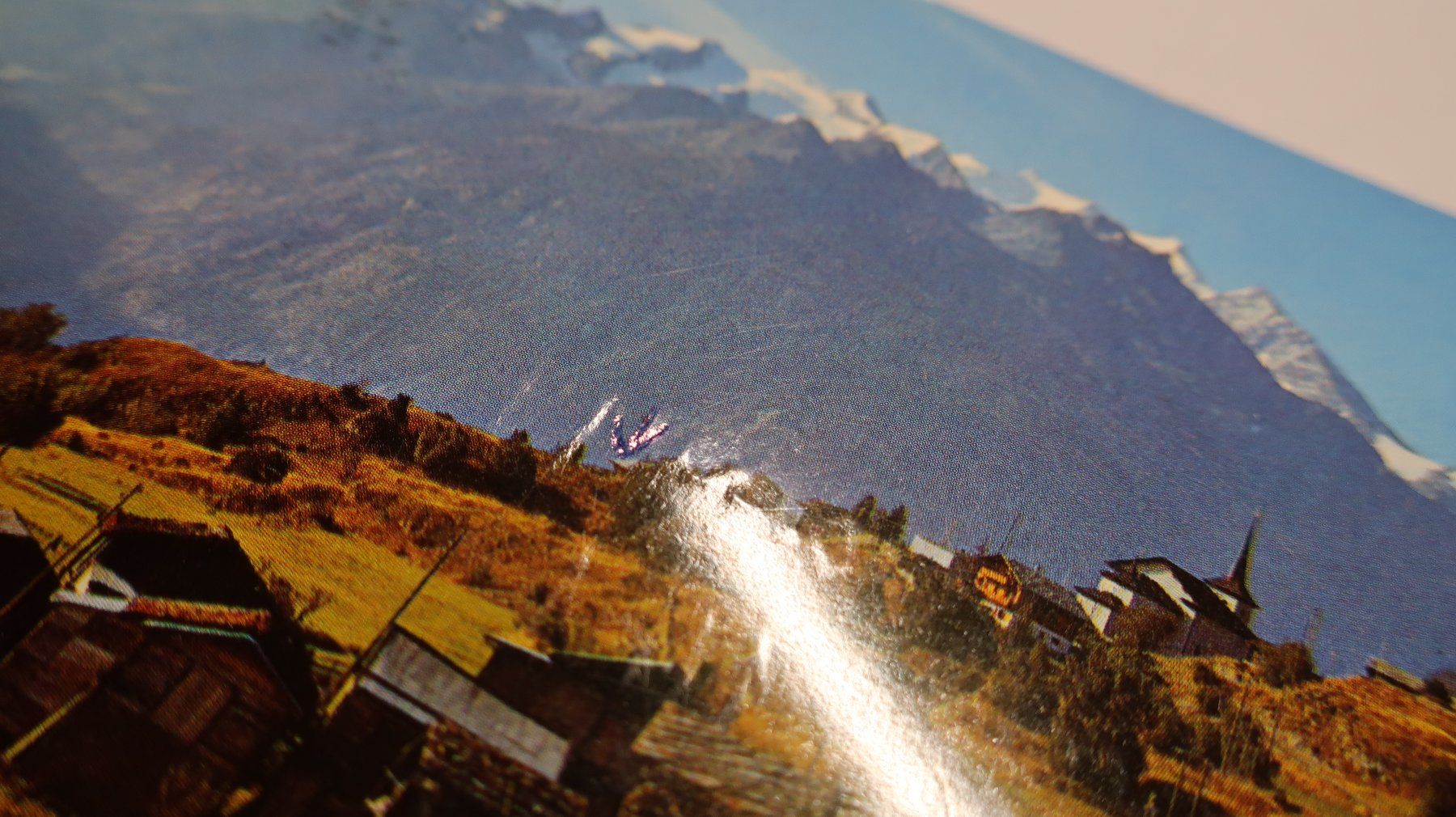 Cartes postales: Zeneggen Wallis Mischabelgruppe 1975 – Défectueux à Cormoret par Pascalll2001 5