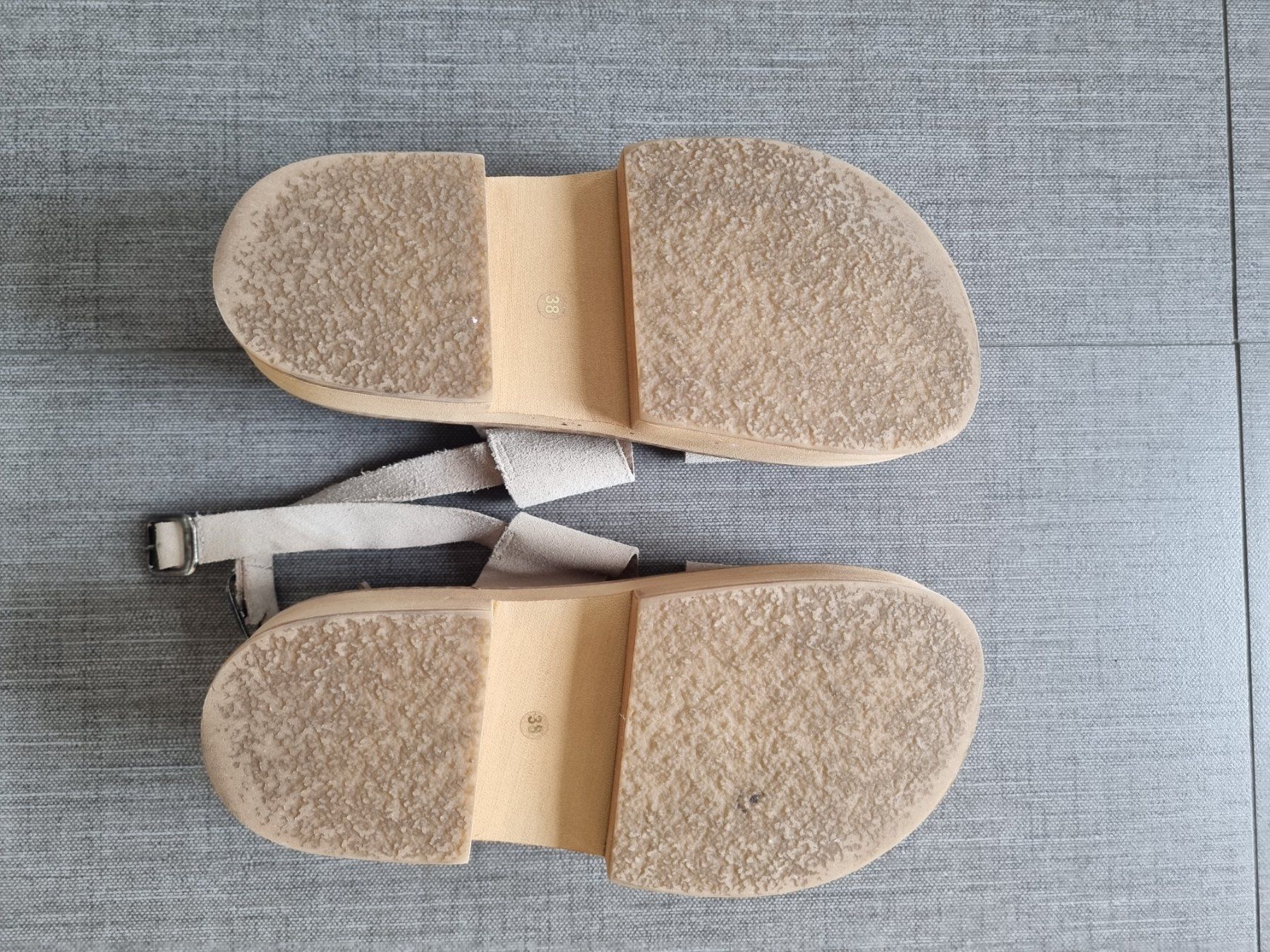 Damenschuhe: Platform Sandals beige – Gebraucht aus Zürich von mil_x6rf 3