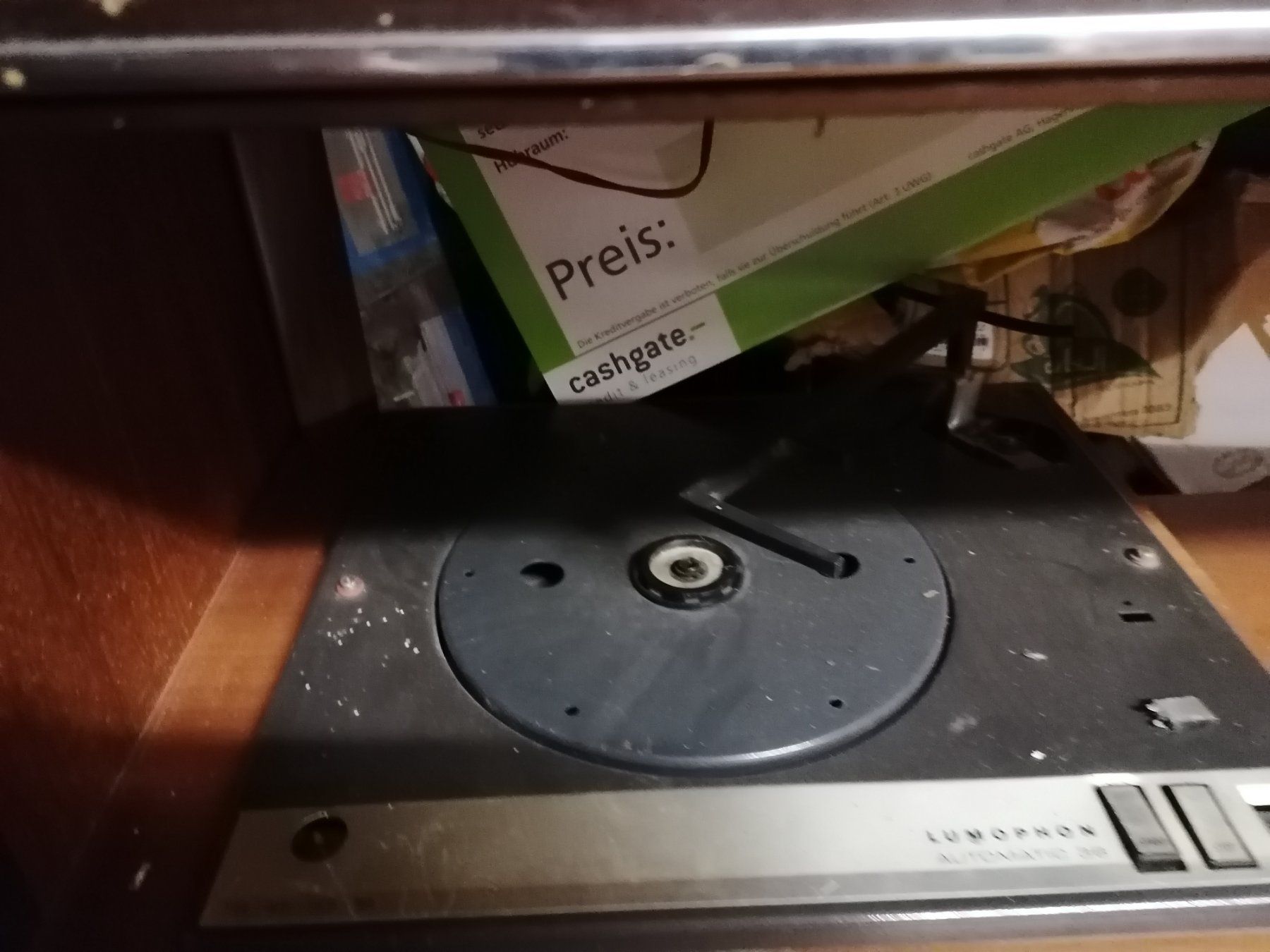 Giradischi: antik LUMOPHON AUTOMATIC 36.Stereo-Konzertschrank intermezzo – Usato da Biel / bienne venduto da Sarouch9 5