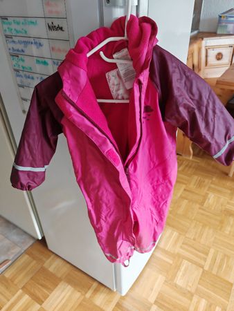 Gefütterter Matschanzug Gr. 86/92