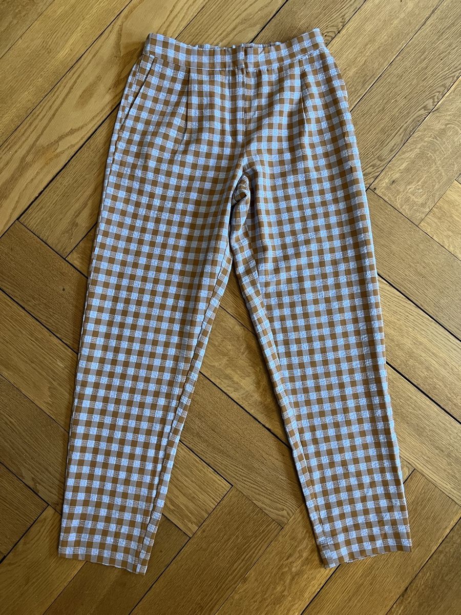 Pantaloni: Hose mit Karomuster, Grösse 36, Top Zustand! – Nuovo (secondo la descrizione) da Winterthur venduto da lalalalala