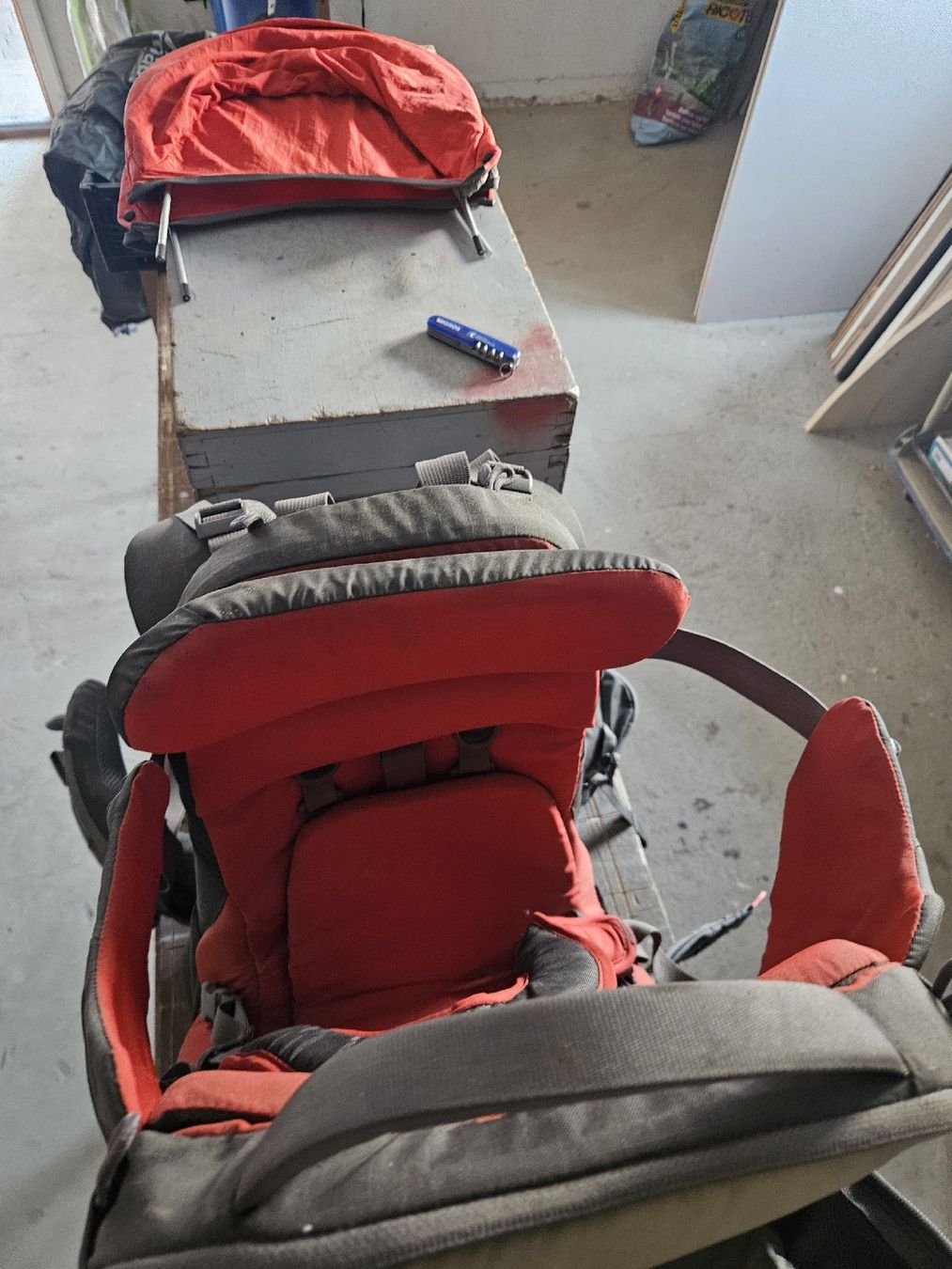 Zaini: Macpac Kindertrage Rucksack Wanderrucksack, mit Sonnendach – Usato da Maladers venduto da Seba23541 2