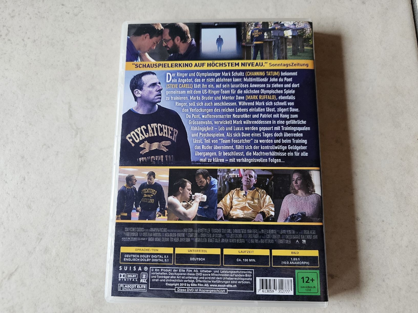 Tutti i DVDs: Foxcatcher  -  Ambition, Macht, Kontrolle – Usato da Schneisingen venduto da backstore24 1