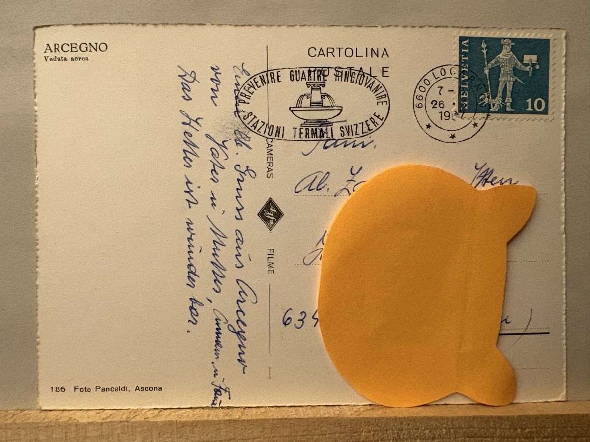 Cartes postales: AK von Arcegno – D'occasion à Rümlang par Kartenpost1 1