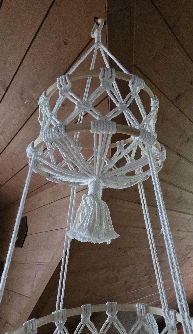 Sonstiges für Haushalt & Wohnen: 3-fach-Hängekorb Boho-Style – Gebraucht aus Grosshöchstetten von Dirue 2