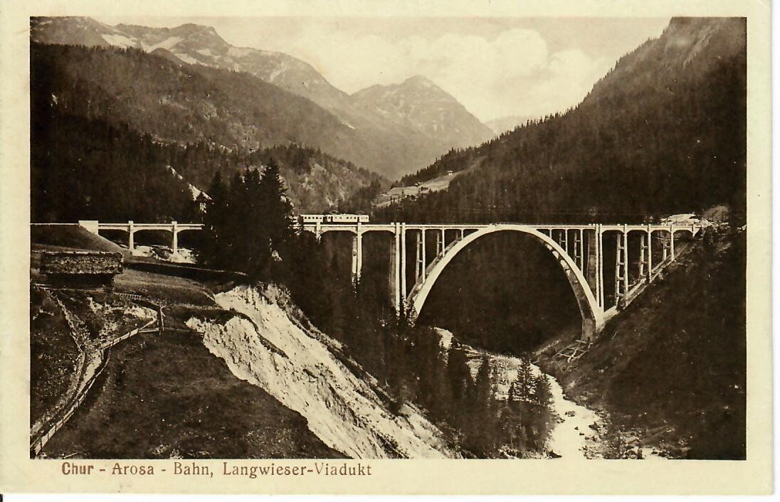 Ansichtskarten: Chur - Arosa - Bahn – Gebraucht aus Hochdorf von Ziegel-16